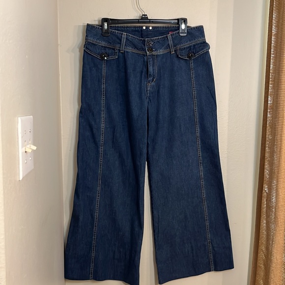 #134LEVI’S JEANS 12 Miss M wide leg - Picture 3 of 16